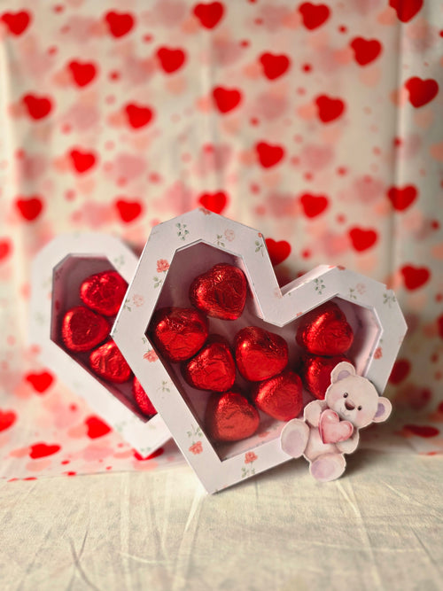 Hartjesdoos met chocolade